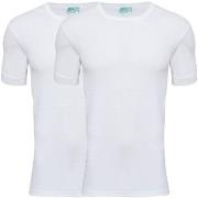 JBS 2P Organic Cotton T-Shirt Hvit økologisk bomull X-Large Herre