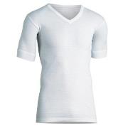 JBS Original 30020 T-shirt V-neck Hvit bomull X-Large Herre