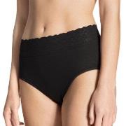 Calida Truser Lycraspitze Midislip Svart 992 bomull 48-50 Dame