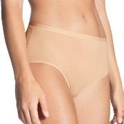 Calida Truser Natural Comfort Brief Highwaist Beige bomull X-Small Dam...