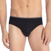 Calida Pure and Style Mini Brief Svart bomull XX-Large Herre