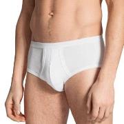 Calida Twisted Cotton Midi Hvit bomull X-Large Herre