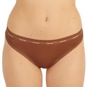 Calvin Klein Truser Bottoms Up Refresh Thong Brun polyamid Small Dame