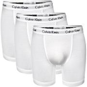 Calvin Klein 3P Cotton Stretch Boxer Brief Hvit bomull Large Herre