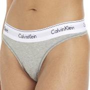 Calvin Klein Truser Modern Cotton Thong Gråmelerad X-Large Dame
