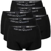 Armani Pure Cotton Trunks 6P Svart bomull X-Large Herre