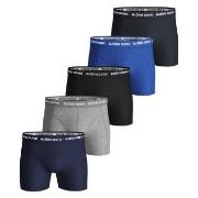 Björn Borg 5P Essential Shorts Solids Blå/Grå bomull Medium Herre