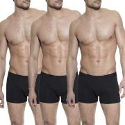 Bread and Boxers Boxer Briefs 3P Svart økologisk bomull Medium Herre