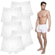 Bread and Boxers Boxer Briefs 6P Hvit økologisk bomull Medium Herre