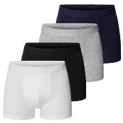 Bread and Boxers Organic Cotton Boxers 4P Mixed økologisk bomull Mediu...