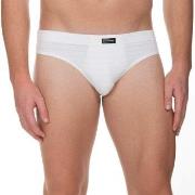 Bruno Banani Check Line 2.0 Sports Brief Hvit polyamid Large Herre