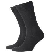 Burlington Strømper Leeds Wool Sock Svart Str 46/50 Herre