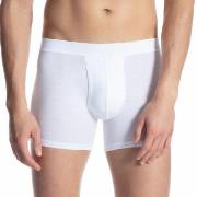 Calida Cotton Code Boxer Brief With Fly Hvit bomull Small Herre