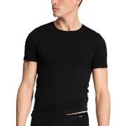 Calida Cotton Code T-shirt Svart bomull X-Large Herre
