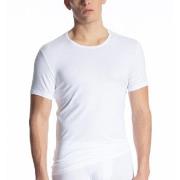 Calida Cotton Code T-shirt Hvit bomull Small Herre
