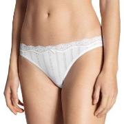 Calida Truser Etude Toujours Low Cut Brief Hvit bomull Medium Dame