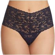 Hanky Panky Truser Signature Lace Retro Thong Marine nylon One Size Da...