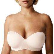 Chantelle BH Essentiall Bandeau T-shirt Bra Beige B 80 Dame