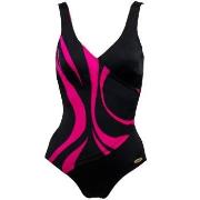 Damella Julia Basic Swimsuit Cerise 44 Dame