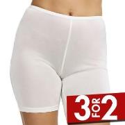 Damella Truser Silk Shorts Elfenben silke Large Dame