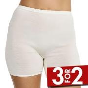 Damella Truser Wool And Silk Shorts Vanilje ull 38 Dame