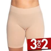 Decoy Seamless Shorts Beige M/L Dame