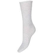 Decoy Strømper Thin Comfort Top Socks Lysgrå Strl 37/41 Dame