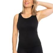 Decoy Top Wide Straps Svart polyamid Medium Dame