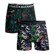 Muchachomalo 2P Cotton Stretch Women Boxer Svart/Blå bomull Large Herr...