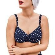 Rosa Faia Blue Dots Luna Big Cup Bikini Bra Marine F 40 Dame