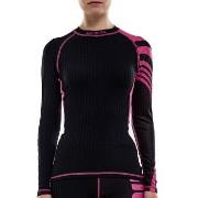 Salming Baselayer LS Tee Women Svart/Rosa polyester Small Dame