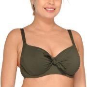 Saltabad Dolly Bikini Bra Militærgrønn polyamid D 85 Dame