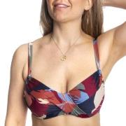 Scampi Vulcano Canopy Marine Bikini Top Blå Mønster Large Dame