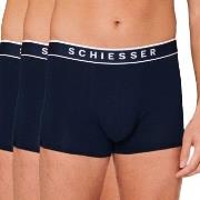 Schiesser 3P 95-5 Organic Cotton Rio Boxer Mørkblå Small Herre