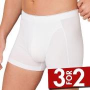 Schiesser 95-5 Organic Cotton Shorts Hvit økologisk bomull Medium Herr...