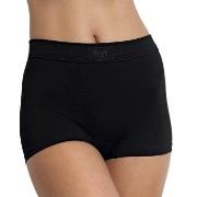 Sloggi Truser Double Comfort Shorts Svart bomull 36 Dame