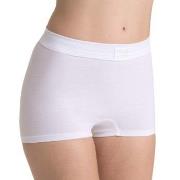 Sloggi Truser Double Comfort Shorts Hvit bomull 44 Dame