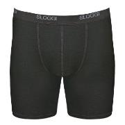 Sloggi For Men Basic Long Svart bomull Medium Herre