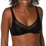 Sloggi BH Oxygene Infinite Soft Bra Svart Large Dame