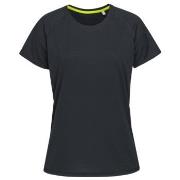 Stedman Active 140 Raglan For Women Svart polyester Large Dame