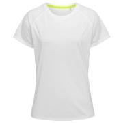 Stedman Active 140 Raglan For Women Hvit polyester Medium Dame