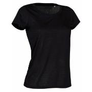 Stedman Active Cotton Touch For Women Svart polyester Medium Dame