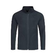 Stedman Active Fleece Jacket For Men Mørkblå polyester Large Herre