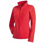 Stedman Active Fleece Jacket For Women Rød polyester X-Large Dame