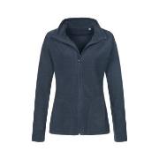 Stedman Active Fleece Jacket For Women Mørkblå polyester Medium Dame