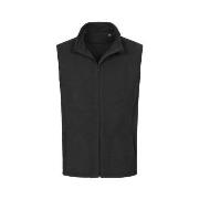 Stedman Active Fleece Vest For Men Svart polyester X-Large Herre
