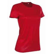 Stedman Active Sports-T For Women Rød polyester Small Dame