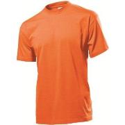 Stedman Classic Men T-shirt Oransje bomull Medium Herre