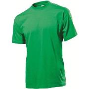 Stedman Classic Men T-shirt Eplegrønn bomull Medium Herre