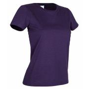 Stedman Classic Women T-shirt Lilla bomull Small Dame